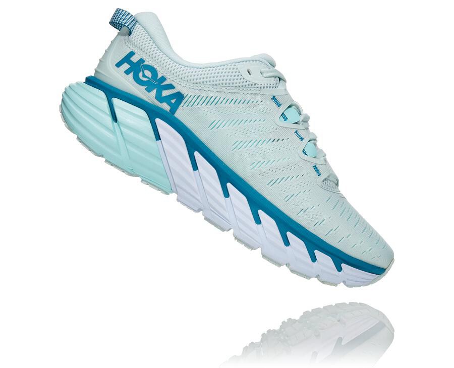 Hoka One One Koşu Ayakkabısı Kadın Mavi - Gaviota 3 - PC2385469